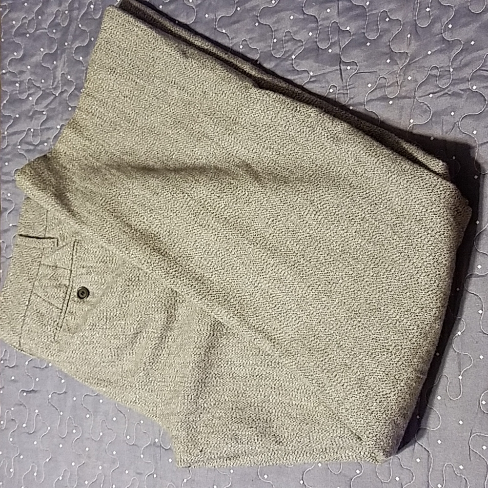 Loft shimmer gray Julie lined dress pants size 4